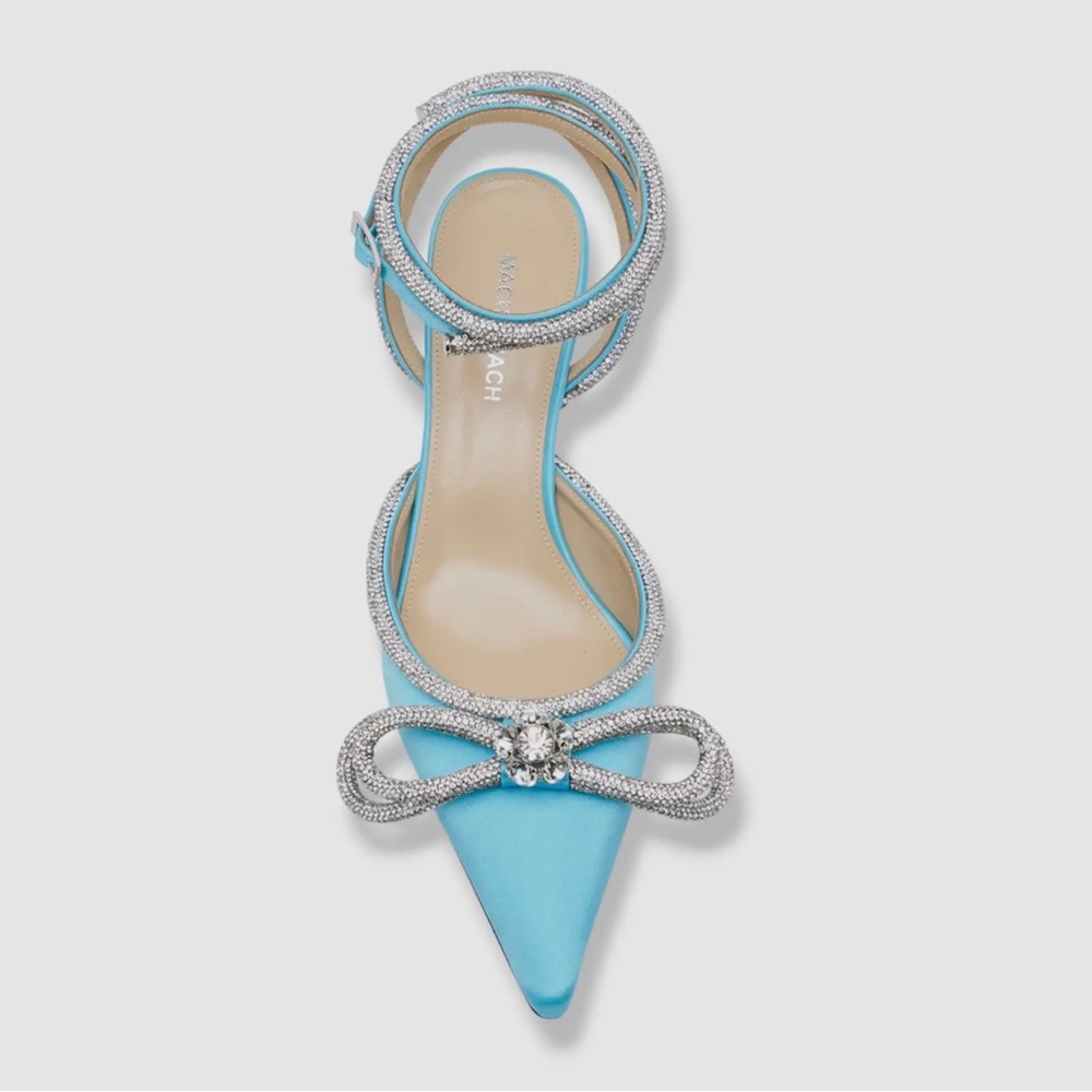 Mach & mach blue heels